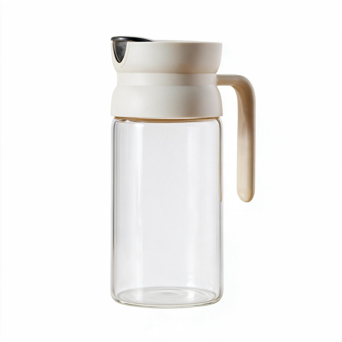 🫒 Oil Dispenser | Glass Kitchen Home-Cooks | Cream Modern Pouring